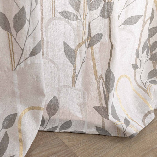 Siva zavesa 140x240 cm Roseris – douceur d'intérieur-image-4