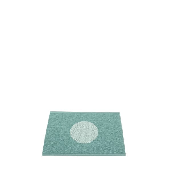 Turkizna notranja in zunanja preproga 70x50 cm Vera Pop Jade – Pappelina