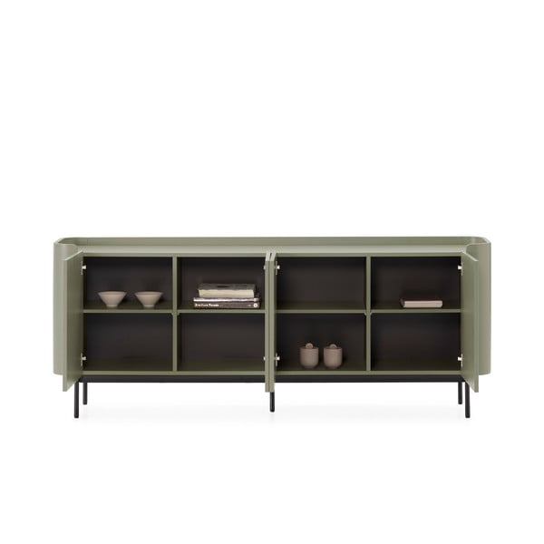 Zelena komoda 200x80x40 cm Willa – MOME-image-3