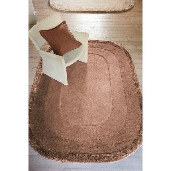 Opečnato oranžna ročno tkana preproga iz mešanice volne 160x230 cm Halo – Asiatic Carpets-image-2