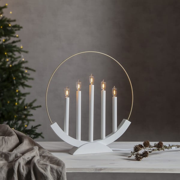 Bela božična svetlobna dekoracija Brace – Star Trading-image-1