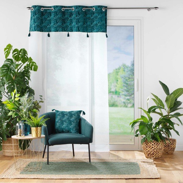 Žametna okrasna blazina 40x40 cm Palmina – douceur d'intérieur-image-1