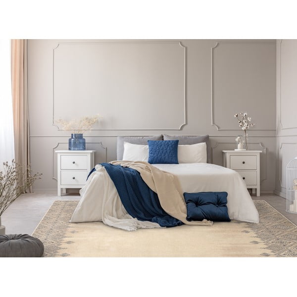 Bež volnena preproga 133x180 cm Decori – Agnella-image-1