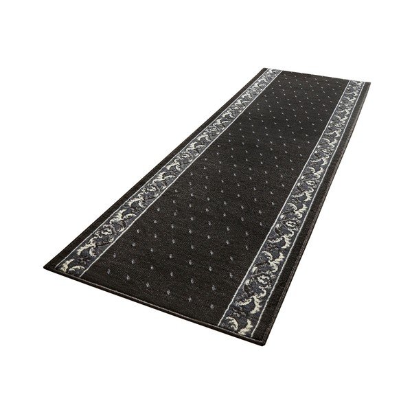 Črni tekač z belimi podrobnostmi Hanse Home Ornament, 80 x 350 cm-image-3