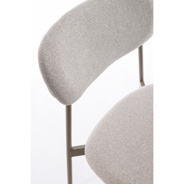 Svetlo rjav oblazinjen jedilni stol Inka – Yes Everyday-image-1