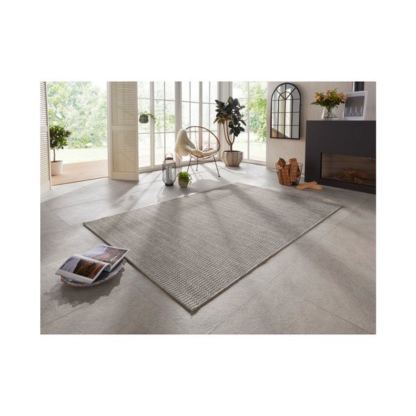 Siva zunanja preproga Elle Decoration Brave Dreux, 160 x 230 cm-image-1