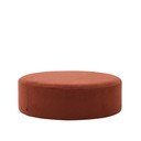 Tabure iz tkanine bouclé v barvi terakote Kaeli – Kave Home