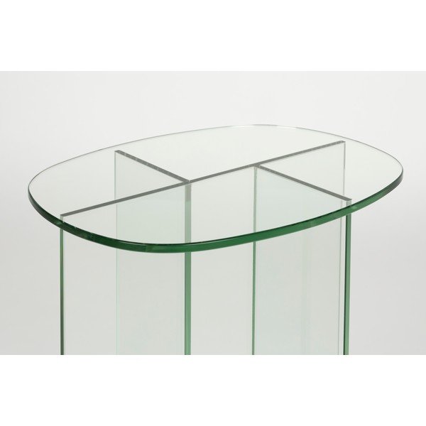 Steklena stranska mizica 30x40 cm Linea – Zuiver-image-4