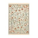 Kremno bela viskozna preproga 160x230 cm Oriental Flowers – Nouristan