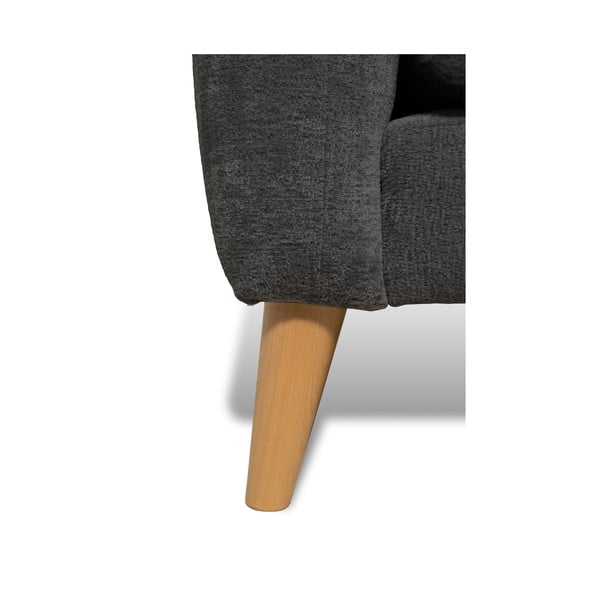 Temno siva sedežna garnitura 182 cm Marvel - Scandic-image-4