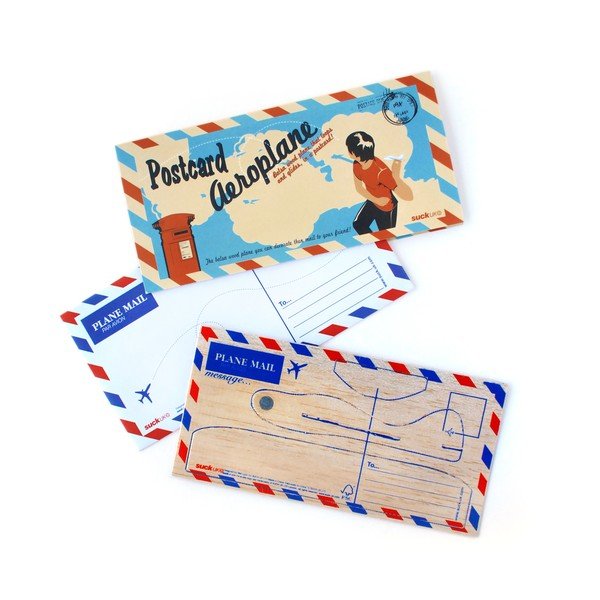 Lesene razglednice Suck Velika Britanija Razglednica Aeroplane, 2 kosa-image-1