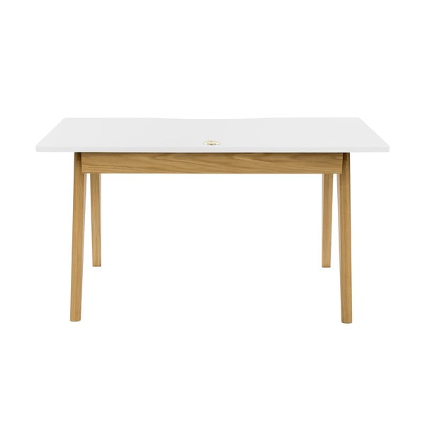 Pisalna miza v hrastovem dekorju 70x140 cm Nice – Woodman-image-3