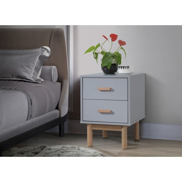 Siva nočna omarica Melanie – Støraa-image-1