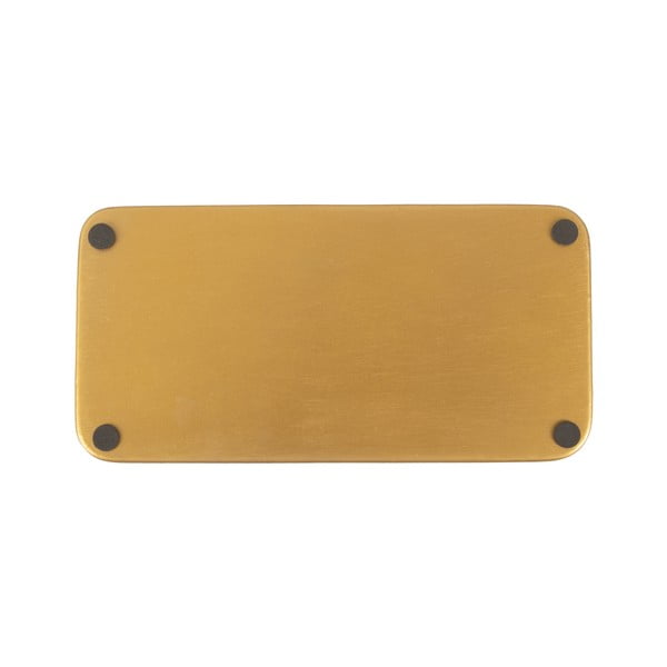 Kovinski pladenj v črni in zlati barvi PT LIVING Festive, 13 x 25 cm-image-2