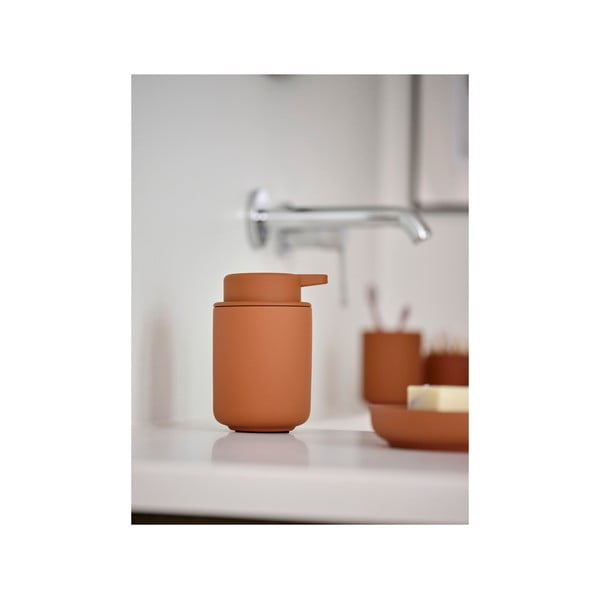 Oranžen porcelanast podstavek za milo Ume – Zone-image-4