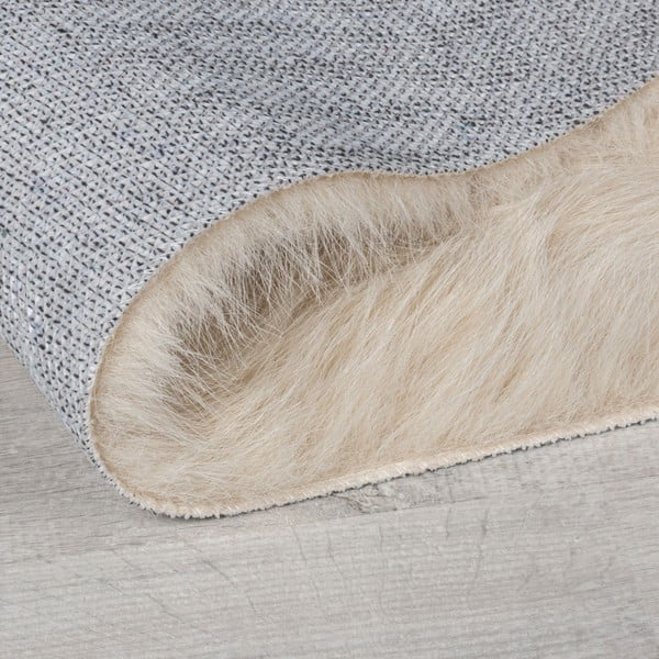 Kremno belo sintetično krzno 180x290 cm Waffle Faux Fur – Flair Rugs-image-3
