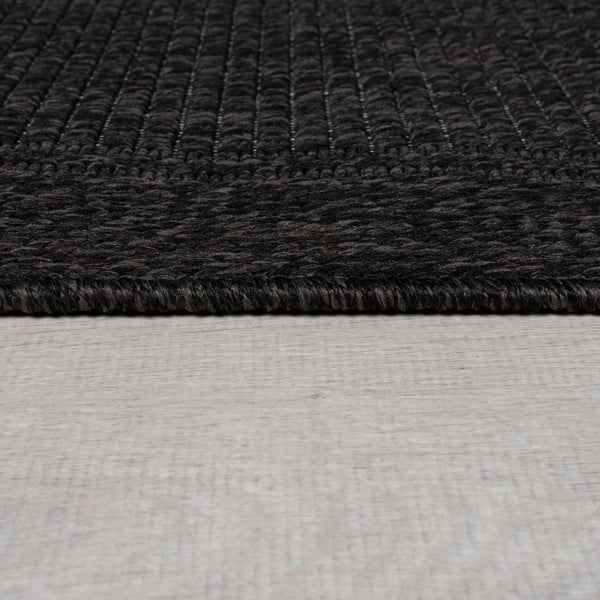 Temno siva zunanja preproga 160x230 cm Weave – Flair Rugs-image-4
