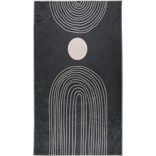 Antracitno siva pralna preproga 50x80 cm – Vitaus