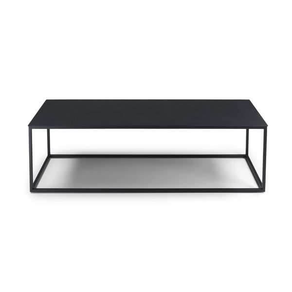 Črna kovinska mizica 40x120 cm Store – Spinder Design