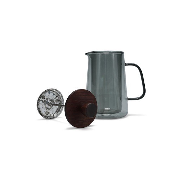 Siva steklena kafetiera 350 ml Luma – S|P Collection-image-2