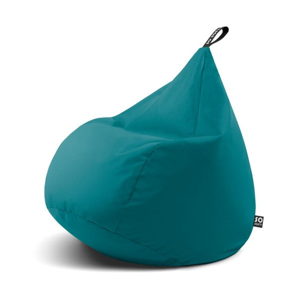 Turkizna vreča za sedenje Drop XL – So Soft?