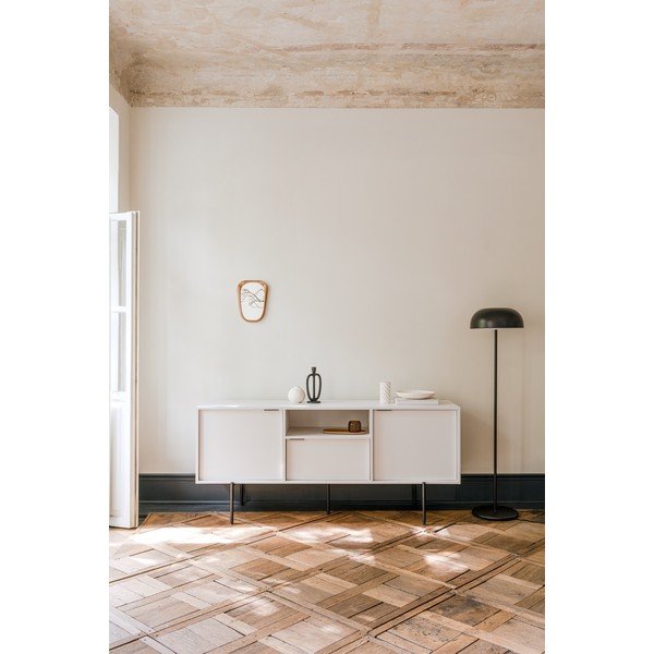 Sivo-bež TV omarica 180x79x50 cm Bau – noo.ma-image-1