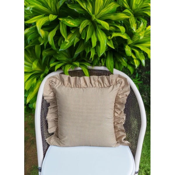 Bombažna prevleka za blazino 45x45 cm Ruffled – Mila Home-image-1