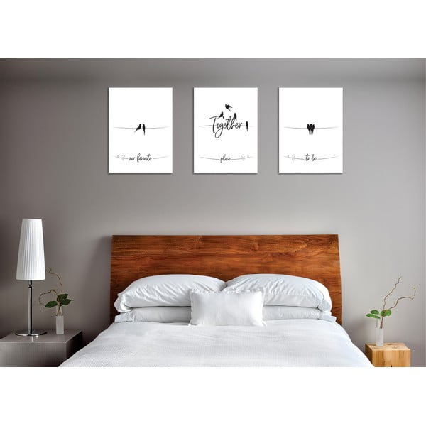 Slike v kompletu 3 ks 30x40 cm – Wallity-image-2