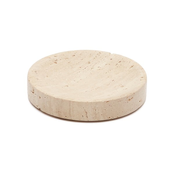 Bež kamnit podstavek za milo Macre – Kave Home