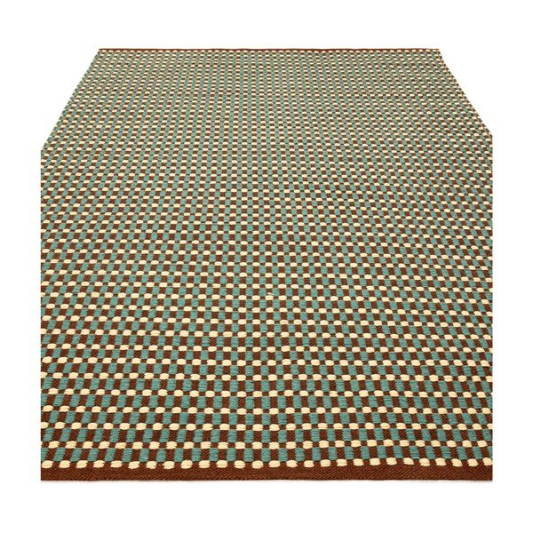 Zelenomodra ročno tkana preproga iz mešanice volne 200x290 cm Ember – MADE-image-4
