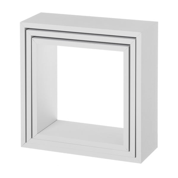 Bele police v kompletu 3 ks – Casa Selección-image-4