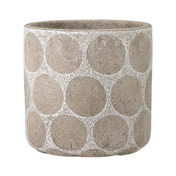 Ročno poslikan okrasni cvetlični lonec iz terakote ø 12 cm Felan – Bloomingville