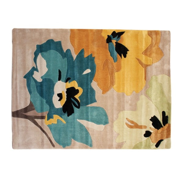 Preproga Bloom 120x170 cm, modra-image-2