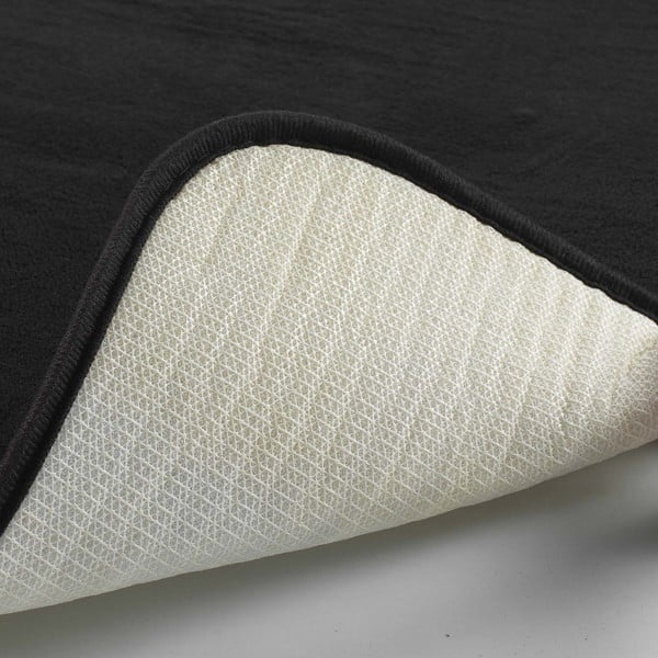 Črna kopalniška preproga za WC 45x45 cm Vitamine – douceur d'intérieur-image-4