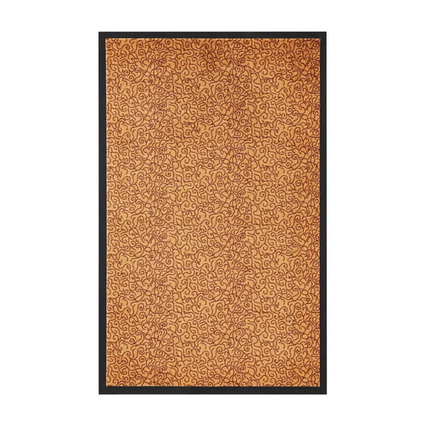 Oranžen predpražnik Zala Living Smart, 120 x 75 cm