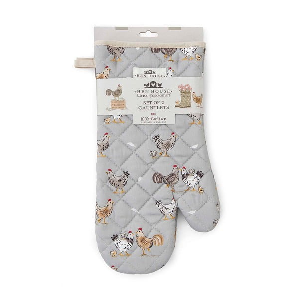 Bombažne kuhinjske rokavice v kompletu 2 ks Hen House – Cooksmart ®-image-2