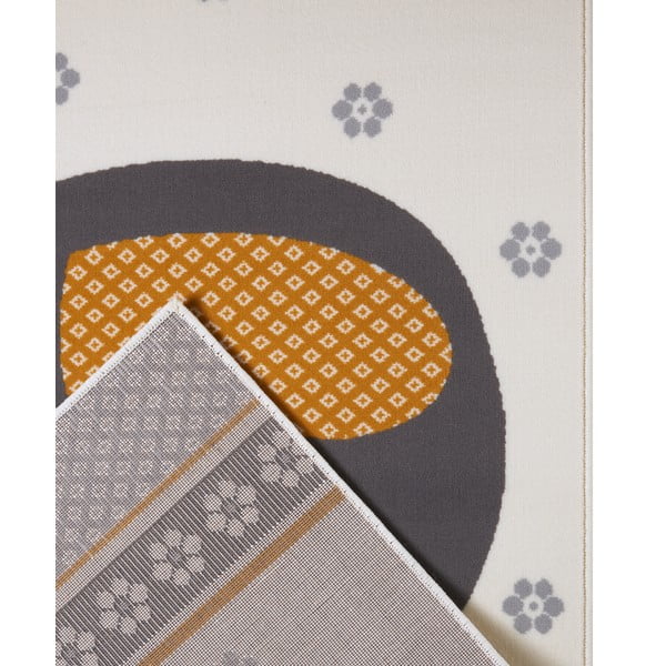 Siva otroška preproga 150x80 cm Happy Elefant - Hanse Home-image-3