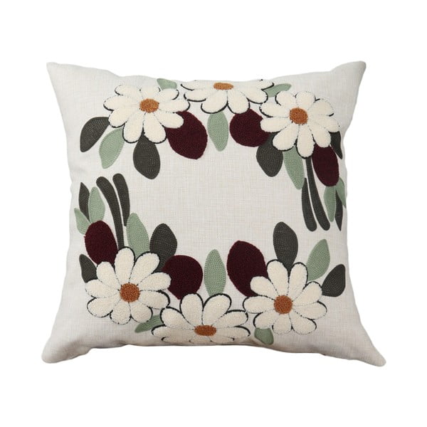 Lanena okrasna blazina 43x43 cm Papatya – Mioli Decor