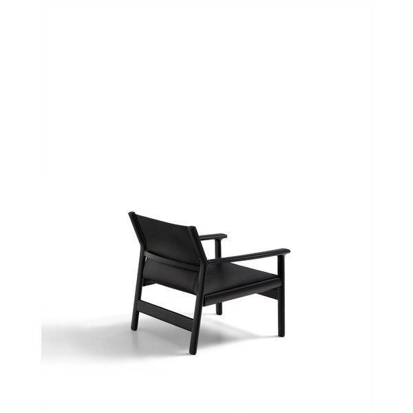 Črn usnjen fotelj Jan – Kave Home-image-4