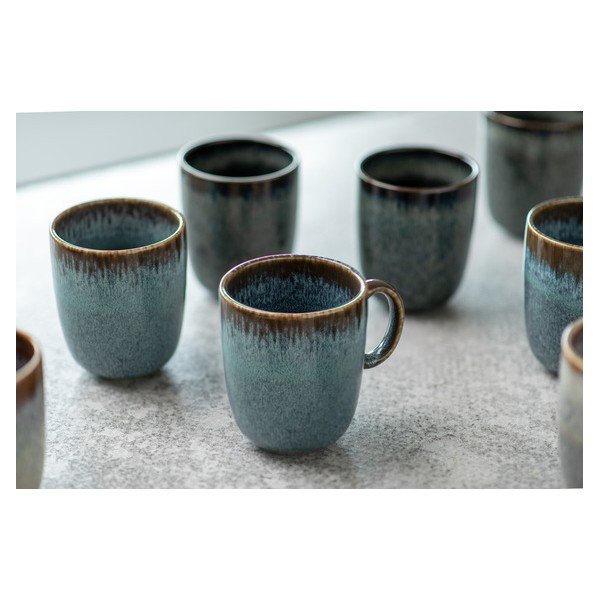 Zeleno-siva lončena skodelica Villeroy & Boch Like Lave, 400 ml-image-1