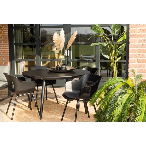 Okrogla vrtna miza ø 128 cm Sophie – Hartman-image-4