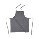 Siv bombažni kuhinjski predpasnik Tiseco Home Studio