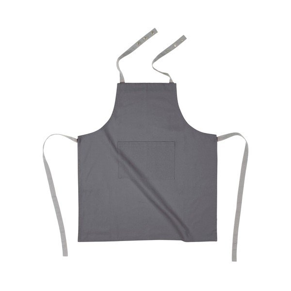 Siv bombažni kuhinjski predpasnik Tiseco Home Studio