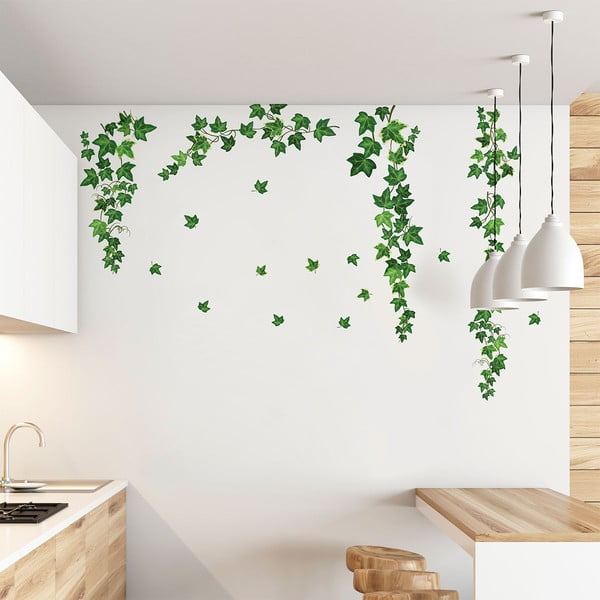 Stenska nalepka 40x90 cm Hanging Ivy - Ambiance