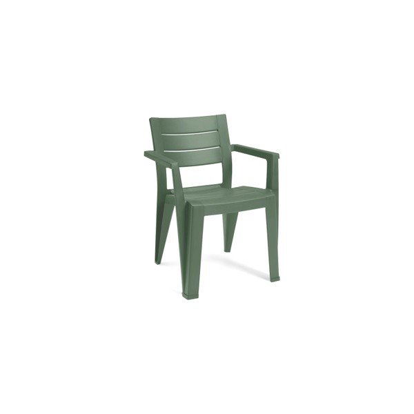 Zelen plastičen vrtni stol Julie – Keter