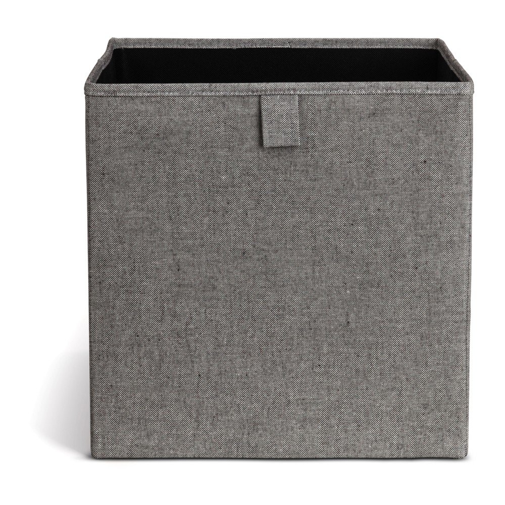 Siva tekstilna škatla za shranjevanje 32x31,5x31,5 cm Soft Storage Cube