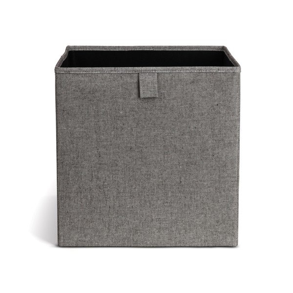 Siva tekstilna škatla za shranjevanje 32x31,5x31,5 cm Soft Storage Cube – Bigso