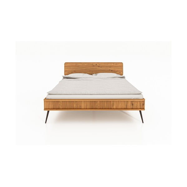 Hrastova zakonska postelja 160x200 cm Kula 1 - The Beds-image-3