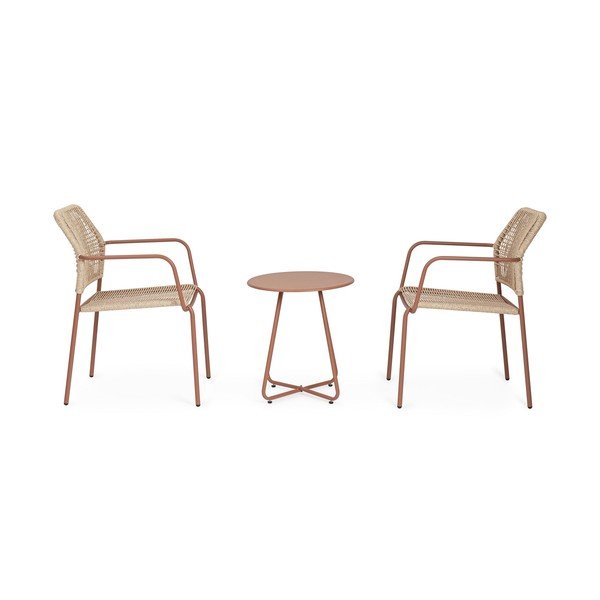 Jeklena okrogla vrtna mizica ø 45 cm Jable – Bizzotto-image-2