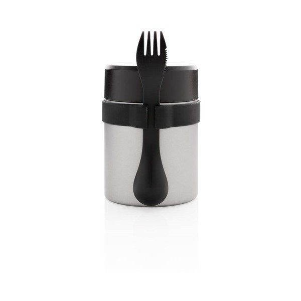 Komplet posode za kosilo iz nerjavečega jekla z jedilnim priborom XD Collection-image-4